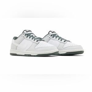 Nike White and Gray Men's Sneakers